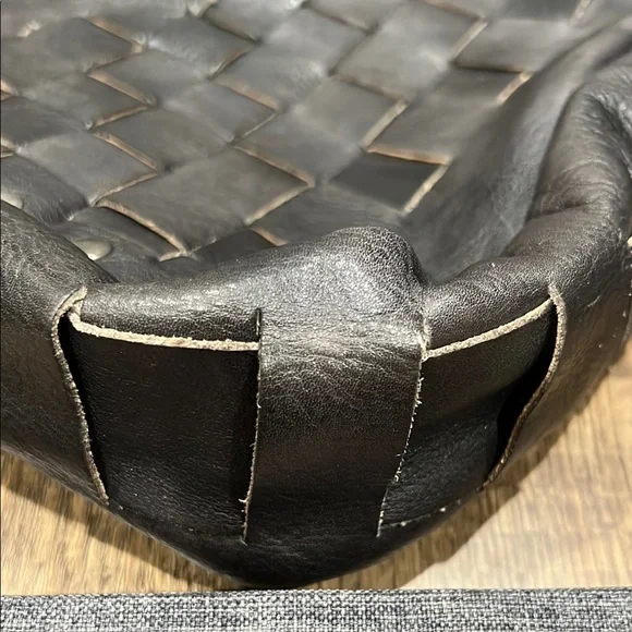 Bed Stu Orchid Studded Leather Satchel - Picture 3 of 4